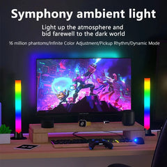 2Pcs APP/Remote Control LED Desktop Mood Light
