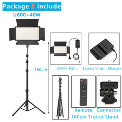 Nagnahz U800+ LED Video Light Photo Studio Lamp Bi-Color