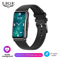 Smart Watch Women and Men Bluetooth Connected Phone Music Fitness