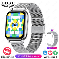 Women Smartwatch Sport Fitness Bluetooth Call Women Bracelet For Android