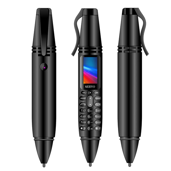 Pen Mobile Phone Dual SIM Mini Telephone Call Recording Bluetooth