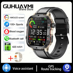 For Huawei Xiaomi Screen Smart Watch Mens Bluetooth Call