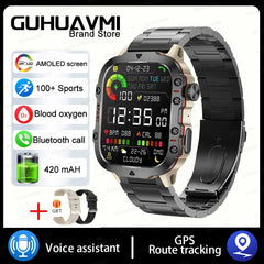 For Huawei Xiaomi Screen Smart Watch Mens Bluetooth Call