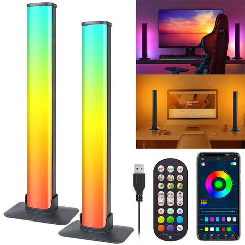 Smart LED Light Bars RGB Smart 16 Colour TV Backlights Remote