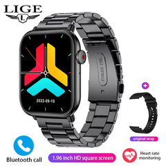 New Women Smart Watch For Men Body Temperature Sports Fitness Watches Waterproof Bluetooth