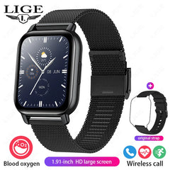 Women Smartwatch Sport Fitness Bluetooth Call Women Bracelet For Android