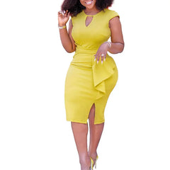 Summer Bodycon Mini Dress African for Women