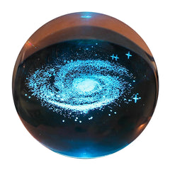 Starry Crystal Ball Night Lamp Creative Universe 3DGlowing