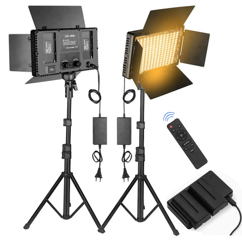 Nagnahz U800+ LED Video Light Photo Studio Lamp Bi-Color