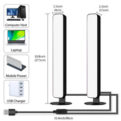 USB LED Light Bars RGB 16 Color Changing TV Backlights