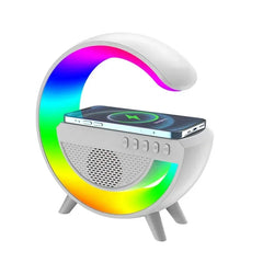Multifunction Wireless Charger Stand Bluetooth 5.0 Speaker FM