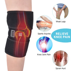 Arthritis Knee Support Brace Infrared Heating Therapy Kneepad