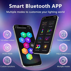 2Pcs APP/Remote Control LED Desktop Mood Light