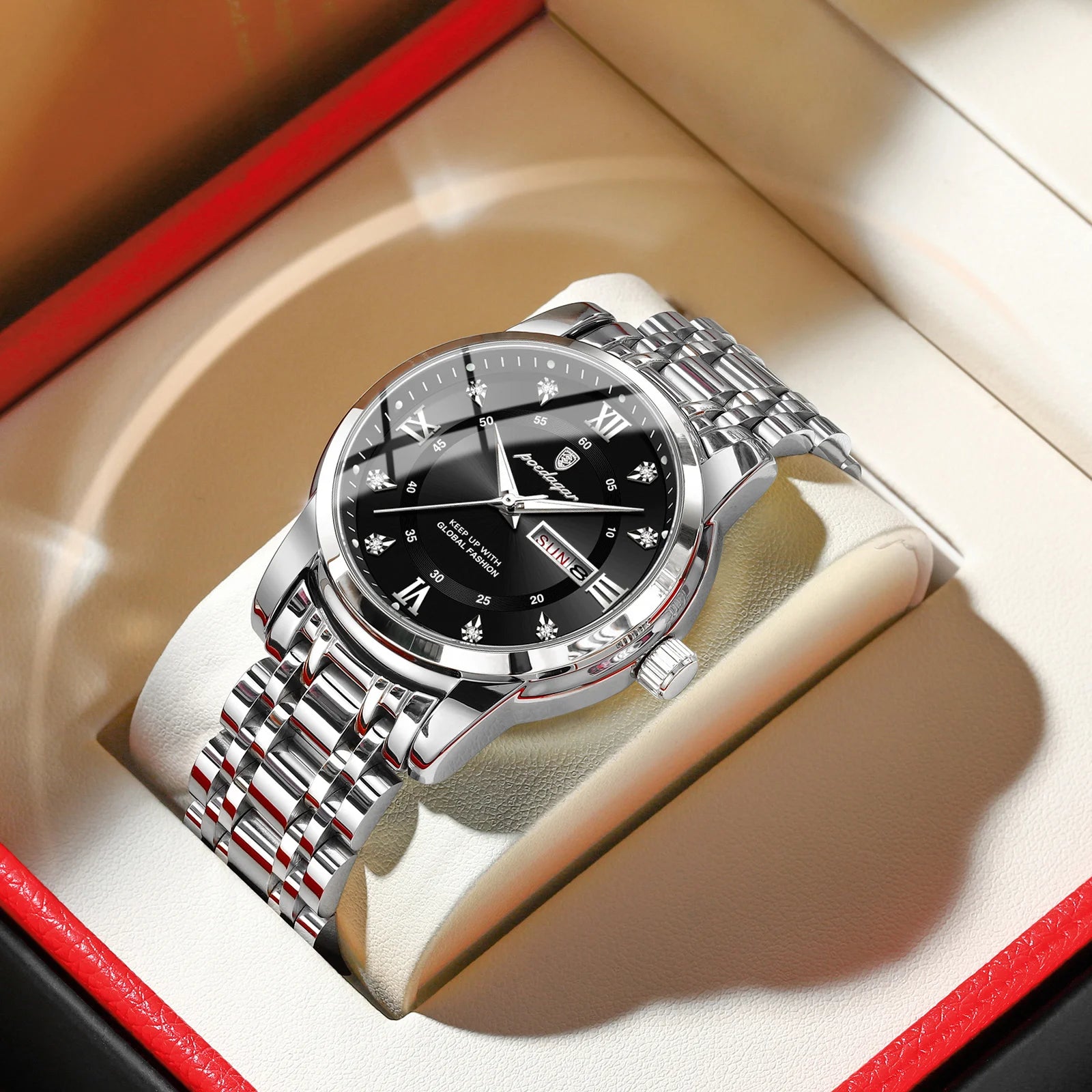 silver-black
