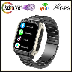 Smart Watch KOM8 SIM Card  Android HD Camera for Men Women Wifi GPS