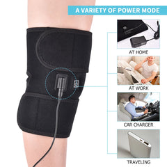 Arthritis Knee Support Brace Infrared Heating Therapy Kneepad
