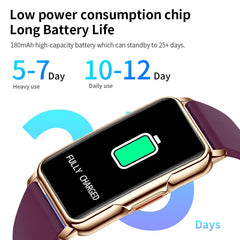 Smart Watch Women and Men Bluetooth Connected Phone Music Fitness