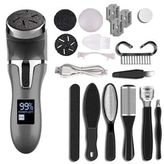 Electric Foot Grinder Callus Remover Professional Pedicure Machine Rechargeable.