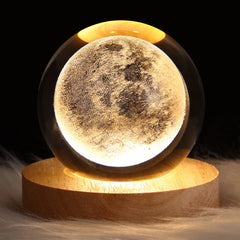 Starry Crystal Ball Night Lamp Creative Universe 3DGlowing