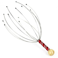Head Scratching Massage Claws Octopus Head Massager Scalp Scratcher