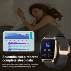Women Smartwatch Sport Fitness Bluetooth Call Women Bracelet For Android