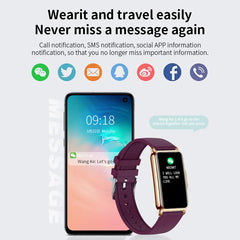 Smart Watch Women and Men Bluetooth Connected Phone Music Fitness