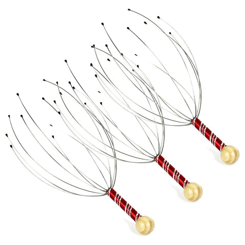 Head Scratching Massage Claws Octopus Head Massager Scalp Scratcher
