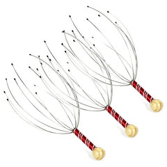 Head Scratching Massage Claws Octopus Head Massager Scalp Scratcher