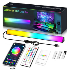 Smart RGB LED Under Monitor Light Bar Bluetooth APP Remote Control