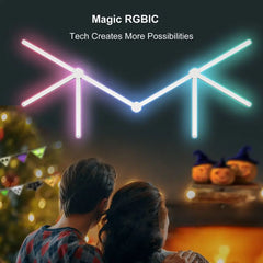 WIFI Intelligent Wall Lamp RGB Symphony Smart DIY Stitching