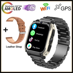 Smart Watch KOM8 SIM Card  Android HD Camera for Men Women Wifi GPS