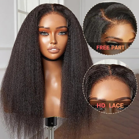 Hair Wig For Black Women HD Transparent Lace Front Wigs With Baby Hair Natural