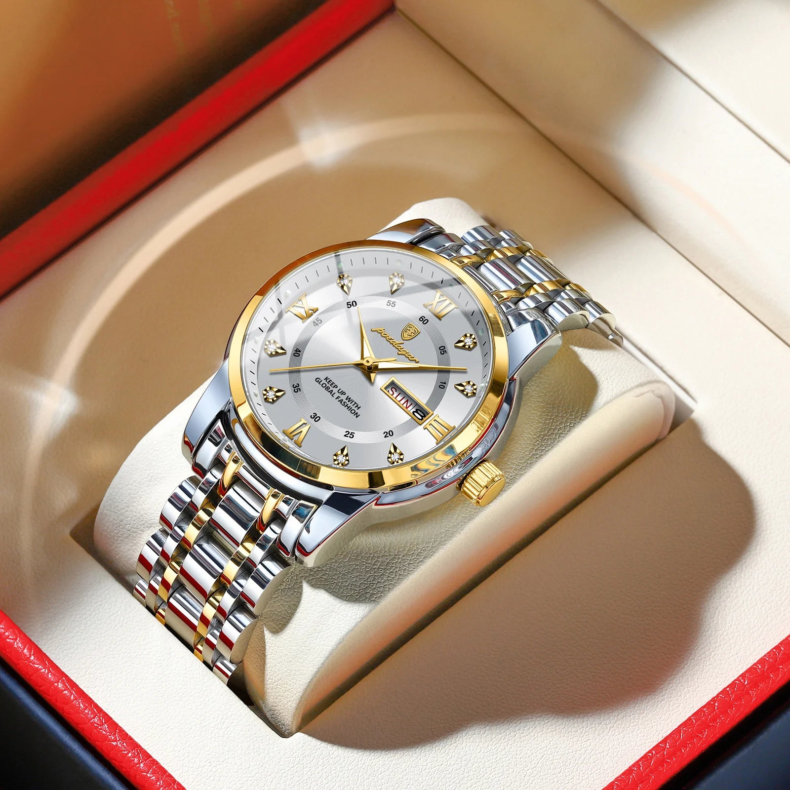 gold-white
