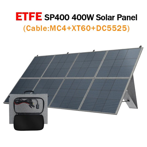 CTOLITY 400W 20.5V Flexible Solar Panel, Complete Kit