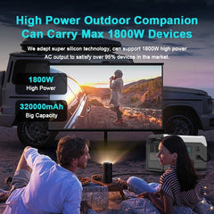 Complete Kit, Pedestal fan + Power station + panneau solaire 200w