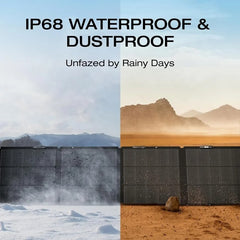 Panneau Solaire Bifacial 220W