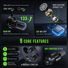 Fifine k688 USB/XLR dynamic microphone