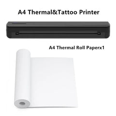 Portable inkless thermal printer