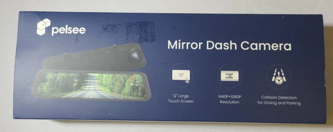 Pelsee P12 Mirror Dash Camera