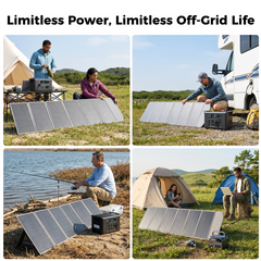 CTOLITY SP200 200W Foldable Solar Panel