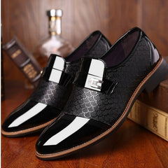 Men's shoes Leather Embossing Classic