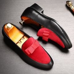 New Men Dress Shoes Shadow Patent