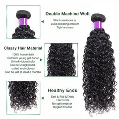 Water Wave Bundles Brazilian Hair