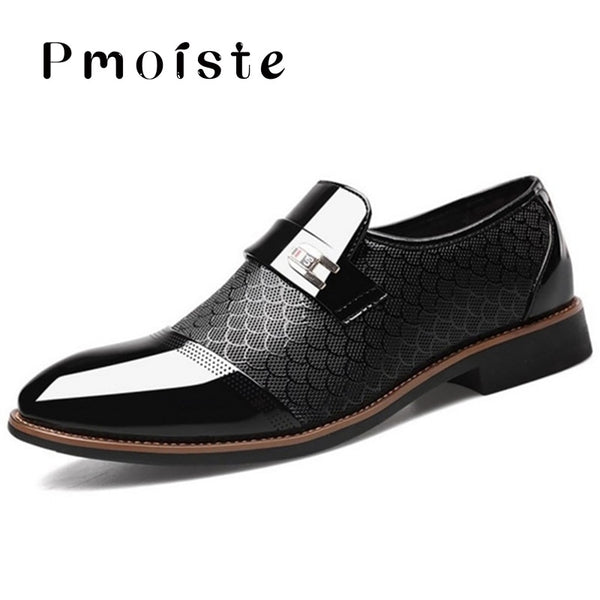 Men's shoes Leather Embossing Classic