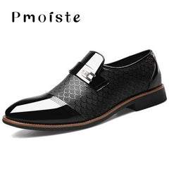 Men's shoes Leather Embossing Classic