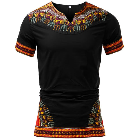 Shirt  Fashion Top Traditional African Men