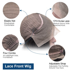 Deep Wave Wigs For Black Women Natural Hairline