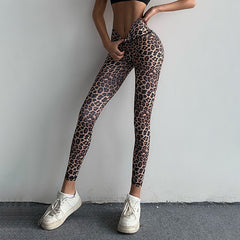 Leopard Women Leggings Sexy Print High Waist