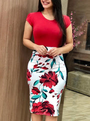 4XL 5XL Plus Size Women Dress