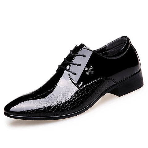 Leather men's shoes Classic
